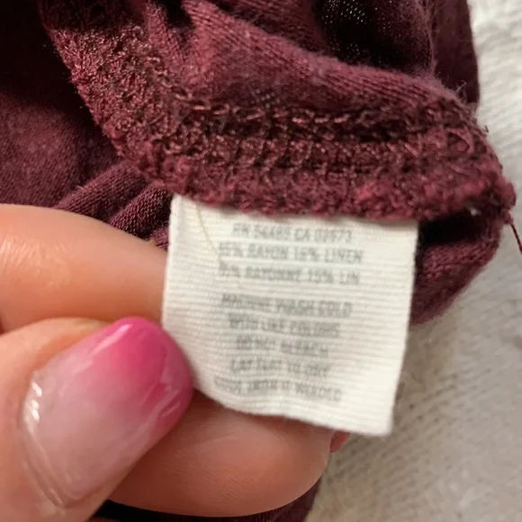 aerie Flowy Racerback Tank - Maroon - XS 💕 - Picture 7 of 9